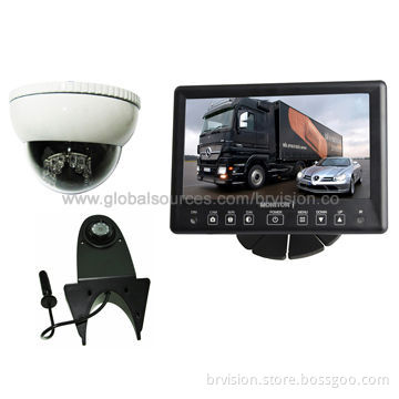 Touch Screen/High-quality 2/4-channel 7-inch Monitor Rear-view Camera, Special Housing